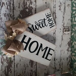 HOME SWEET HOME Farmhouse Home Decor Sign